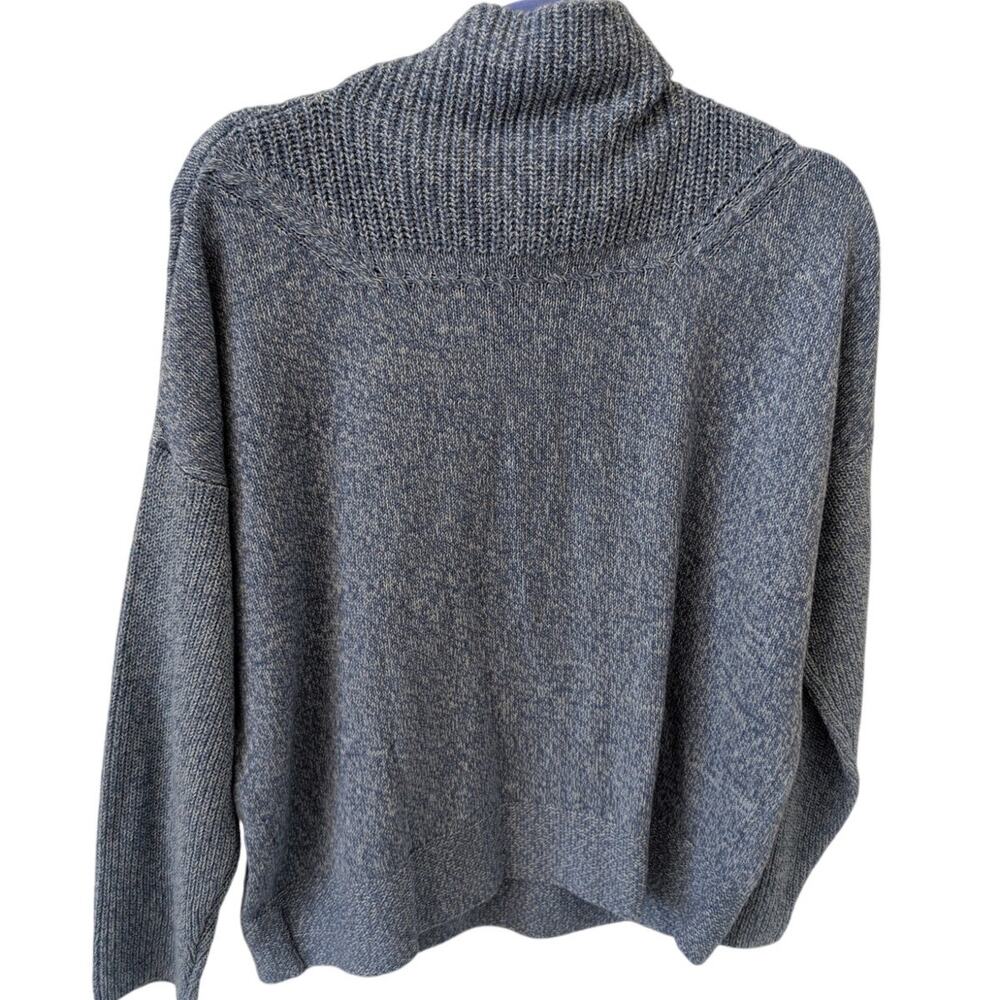 NIC+ZOE Mixed Stitch Funnel Neck Sweater size L - Picture 7 of 7